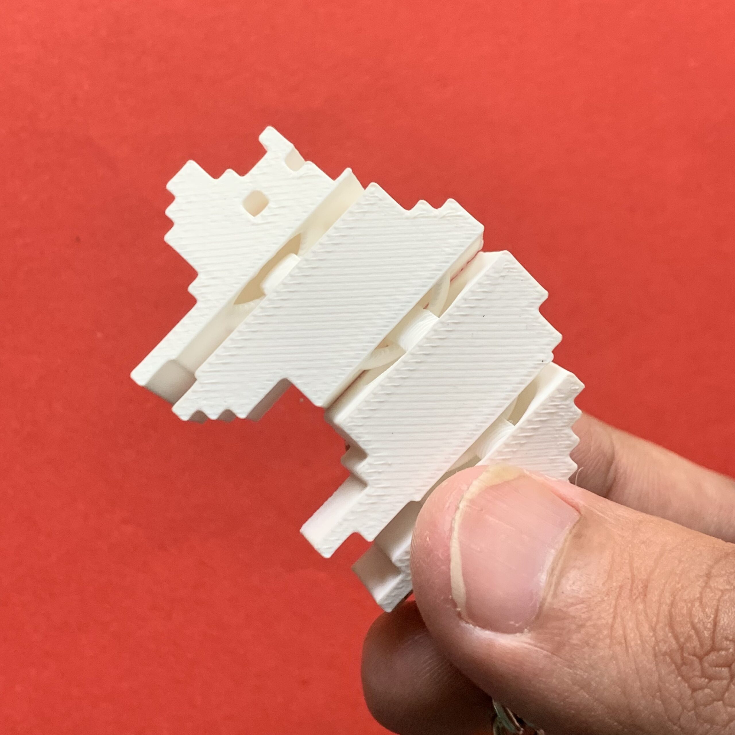 Pixel Pig Flexi Keychain - Image 8