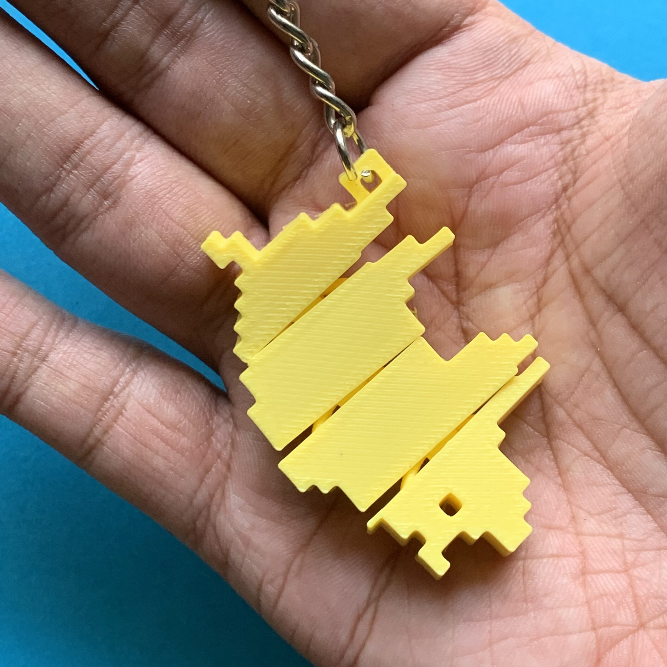 Pixel Pig Flexi Keychain - Image 6